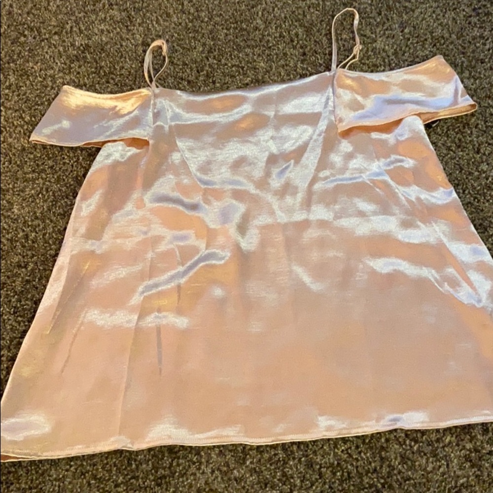 Off the shoulder dress top